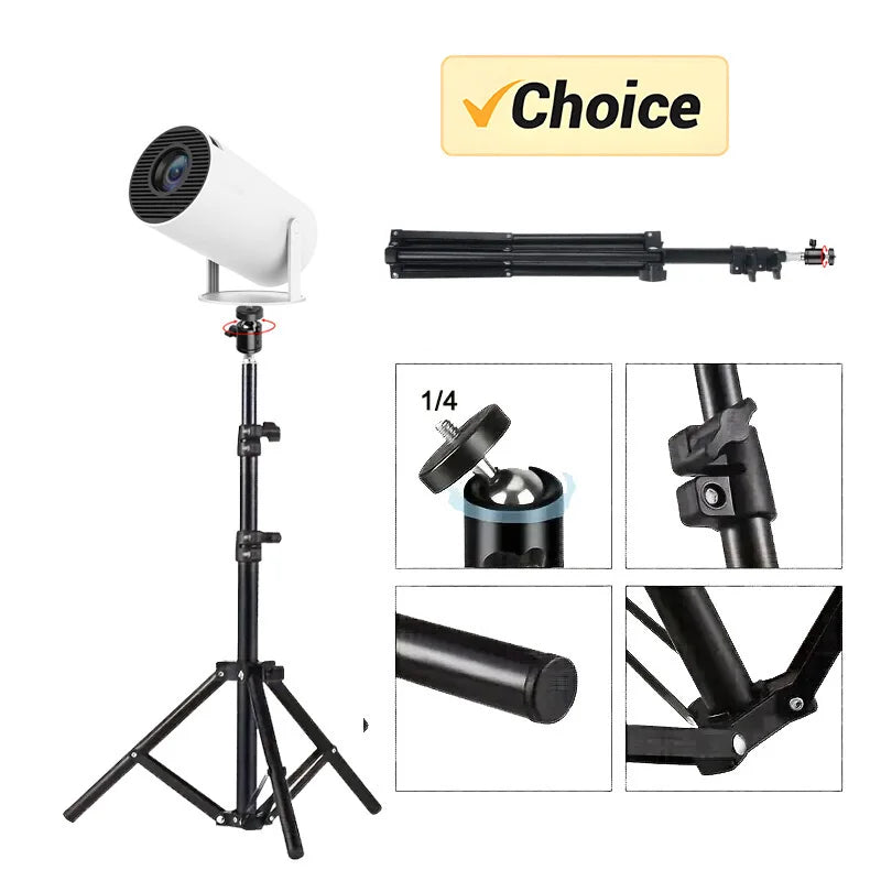 110/160Cm Portable Bracket for Magcubic HY300 Pro Projector Tripod Stand Mount for Magcubic Hy320Mini Projector Scalable
