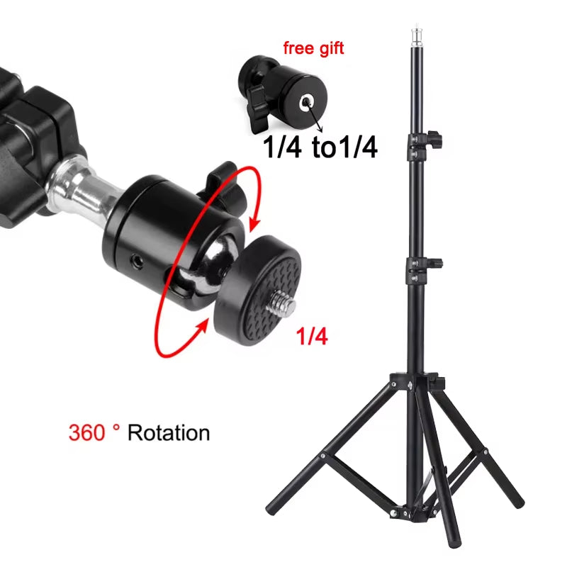 110/160Cm Portable Bracket for Magcubic HY300 Pro Projector Tripod Stand Mount for Magcubic Hy320Mini Projector Scalable